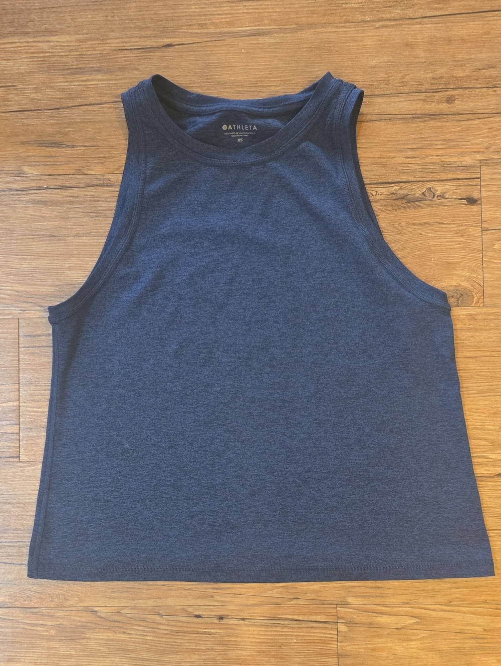 Athleta Women's Heather Navy Athletic Tank ~ XS